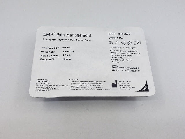 Teleflex MT4060LYK5-CP ARROW AutoFuser Disposable Pain Control Pump 27 ...