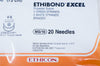 Ethicon 10X52 2-0 Ethibond Excel, V-5, 17mm 1/2c TaperCut, 30inch (x)