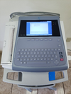 GE MAC 1600 ECG Analysis System with Multi-Link Acquisition Module & Rolling Stand