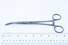 Forceps Uterine Dressing, Curved Shafts, Length 8inch