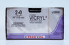 Ethicon J206G 2-0 VICRYL, Violet Braided, 54inch ~ Pack of 12