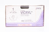 Ethicon J741D 1 VICRYL, CT-1, 36mm 1/2c Taper, 18inch ~ Pack of 12 (x)
