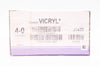 Ethicon J743D 4-0 VICRYL, TF, 13mm 1/2c Taper, 18inch ~ Pack of 12 (x)