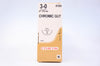 Ethicon 810H 3-0 CHROMIC GUT, CT-1, 36mm 1/2c Taper, 27inch ~ Pack of 36 (x)