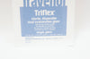 Baxter 2D7003 Triflex Sterile Vinyl Examination Gloves, Large 8-9 - Pack of 100