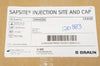 Braun 415067 Safsite Injection Site And Cap - Box of 100