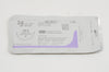 Ethicon J750 2-0 VICRYL, OS-6, 36mm 1/2c Reverse Cutting, 18inch
