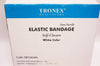 Tronex EBV2020N Elastic Bandage, White Color - Box of 10, Case of 5