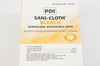 PDI U26595 SANI-CLOTH Bleach Cermicidal Disposable Wipe 11.5x11.75in - Box of 10