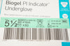 Molnlycke 41655 Biogel Pl Indicator Underglove, Size 5-1/2 - Box of 50