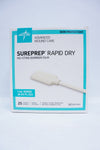 Medline MSC1610 SurePrep Rapid Dry Barrier Film wipe Protectant 1ml - Box of 25