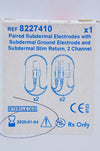 Medtronic 8227410 Paired Subdermal Electodes W/Ground Electrode & Stim Return(x)