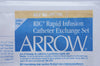 Arrow RC-09700 RIC Rapid Infusion Cath. Exchange Set 7Fr. x 2inch - Box of 25