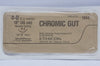 Ethicon 1654 4-0 CHROMIC GUT, P-3, 3/8 13mm Reverse Cutting, 18inch (x)