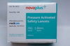 MediCore 8031 NovaPlus Pressure Activated Safety Lancets 28G x 1.8mm -Box of 100