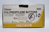 Ethicon 520G POLYPROPYLENE BUTTONS, 14mm (x) - Box of 12