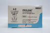 Ethicon M8557 4-0 PROLENE, RB-1, 17mm 1/2c Taper, 36inch (x) - Box of 12