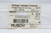 Rusch 346110 Phillips Cath. Follower 10Fr., 1/56inch Male Thread, 13.5inch long