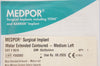 Porex 9515 MEDPOR Surgical Implant Malar - Medium Left, 50 x 26 x 4mm (x)