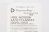 PremierPro 7513 Heel Incision Safety Lancet, Newborn - Yellow 1mm x 2.5mm