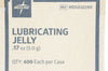 Medline MDS032280 Lubricating Jelly 5.0g - Case of 600