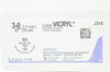 Ethicon J316 3-0 Vicryl, SH 26mm 1/2c Taper, 27inch (x)