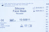 Mercury Medical 10-50611 Silicone Face Mask Reusbale - Box of 10