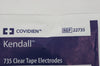 Covidien 22735 Kendall 735 Clear Tape Electrodes - Pack of 5