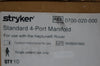 Stryker 0700-020-000 Standard 4-Port Manifold - Box of 10