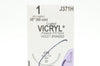Ethicon J371H 1 Coated VICRYL CTX 48mm 1/2c Taper 36inch (x) - Box of 36