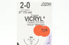 Ethicon J323H 2-0 VICRYL Stre MH 36mm 1/2c Taper 27inch (X) - Box of 36
