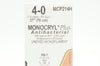 Ethicon MCP214H 4-0 Monocryl Plus RB-1 17mm 1/2c Taper 27inch (x) - Box of 36