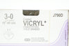 Ethicon J790D 3-0 VICRYL X-1 22mm 1/2c 18 inch CR/8 - Box of 12