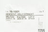 Cardinal Health 16-1001 Hemostat Forcep, Kelly Straight
