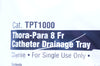 CareFusion TPT1000 Thora-Para Cath. Drainage Tray 8 Fr (x)