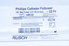 Teleflex 346122 Phillips Cath. Follower 22 Fr., 1/56 in. x 14.5in. (x)