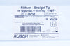 Teleflex 342104 Rusch Filiform - Straight Tip 1/56 inch x 13 inch, Size 4 Fr (x)