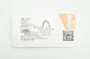 Weck Horizon 004200 Teleflex 6 Large Titanium Clips with Adhesive Backing 1/1 (x)