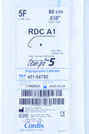 Cordis 451-547S0 Angiographic Cath. RDC A1 5 F x 80cm x .038in. (x)