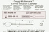 EV3 41046-01 Cragg-McNamara Valved Infusion Cath. 5F x .038inch x 65cm (x)