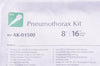 Teleflex AK-01500 Arrow Pneumothorax Kit 8Fr x 16cm (x)