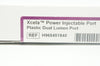 Navilyst Medical H965451840 Xcela Power Injectable Port Plastic 9.6F (x)
