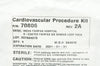 Terumo 70806 Cardiovascular Procedure Kit (x)