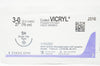Ethicon J316 3-0 Coated VICRYL Stre, SH 26mm 1/2c Taper, 27inch (x)