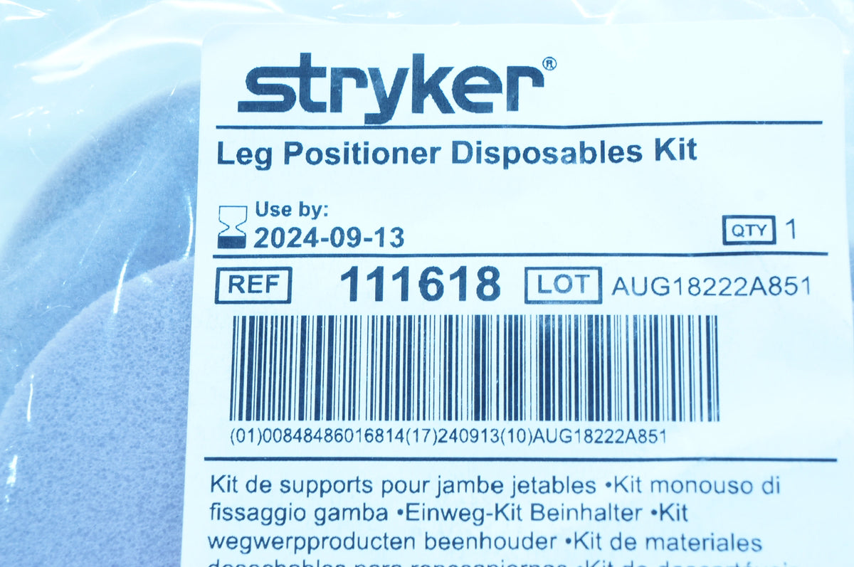 Stryker 111618 MAKO Surgical Leg Positioner Disposables Kit (x ...