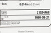 Boston Scientific H749393021900 Samurai Straight Tip Guidewire 0.014inx190cm(x)