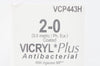 Ethicon VCP443H 2-0 Coated VICRYL Plus Antibacterial - Box of 27
