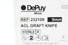 DePuy 232109 ACL Graft Knife 9mm - Box of 10