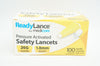 Medicore804 ReadyLance Pressure Activated Safety Lancets 26G x 1.8mm - Box of 90