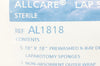 AllCare AL1818 Lap Sponges  18 inch  x 18 inch- Pack of 5